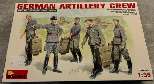 Miniart 35029 german artillery - miniart,