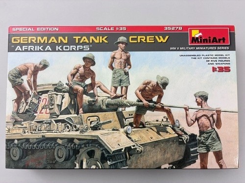 Miniart 35278 german tank - german, crew