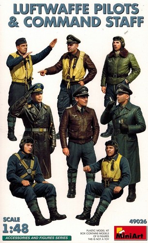 Miniart 49026 luftwaffe pilots - 49026,