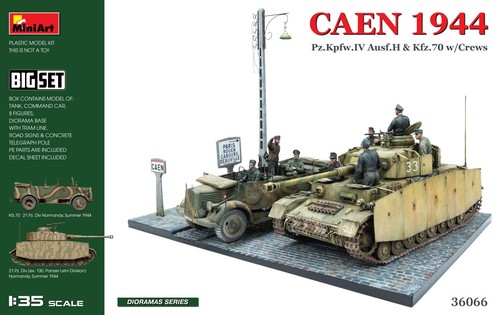 Miniart 36066 caen 1944 - caen,