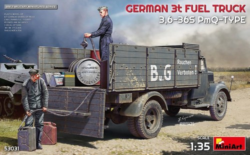 Miniart german fuel truck - 3t,