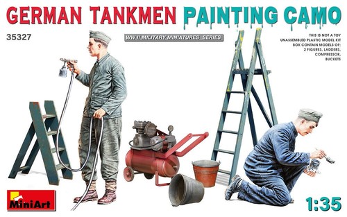 Miniart 35327 german tankmen - miniart,