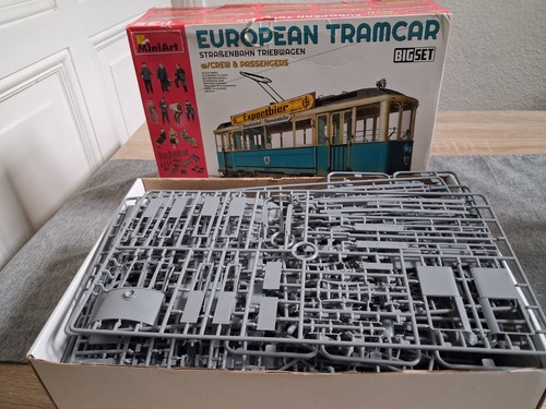 Miniart 38009 european tramcar - miniart,