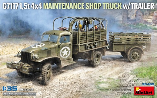 Miniart 35498 g7117 - miniart, 1,5t