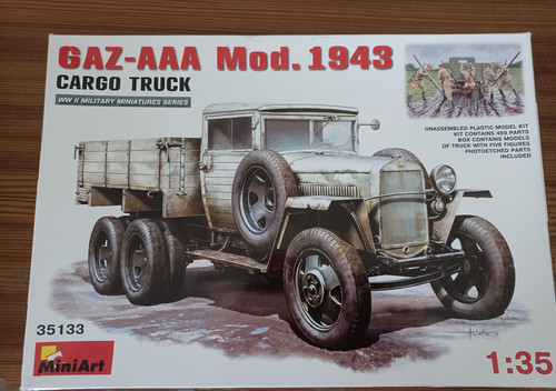 Miniart ma35133 gaz aaa - 1:35, gaz-aaa