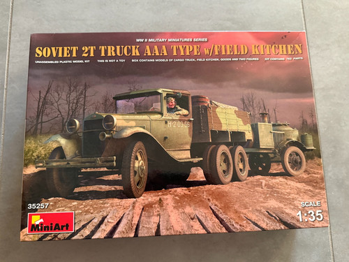 Miniart 35257 soviet - 35257, truck