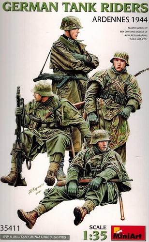 Miniart 35411 german tank - miniart,