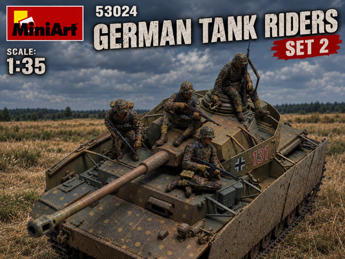 Miniart 53024 german tank - miniart,