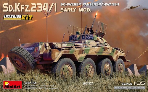 Miniart kfz 234 schwerer - sd.kfz.234/1,