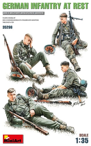 Miniart 35266 german infantry - 35266,