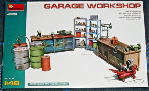 Miniart garage workshop - garage,