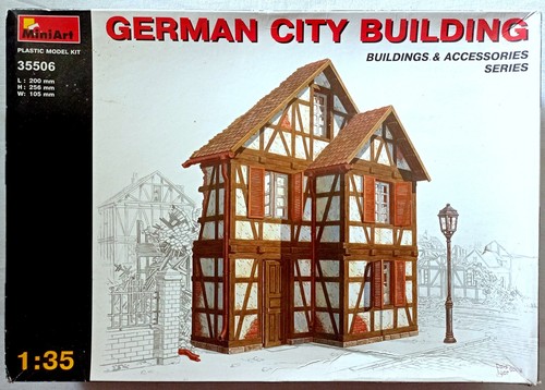 Miniart 35506 german city - miniart,