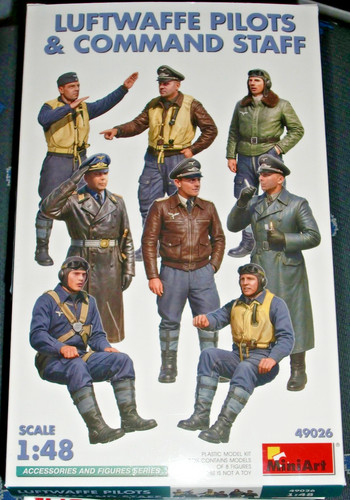 Miniart luftwaffe pilots - luftwaffe,