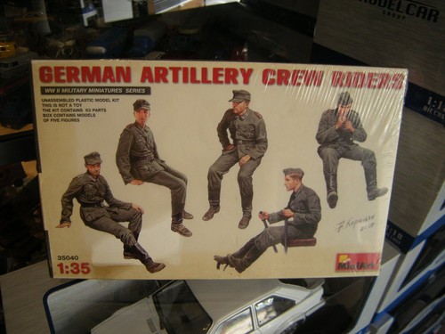 Miniart german artillery - 1:35,