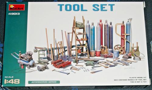 Miniart tool set - set;, maßstab
