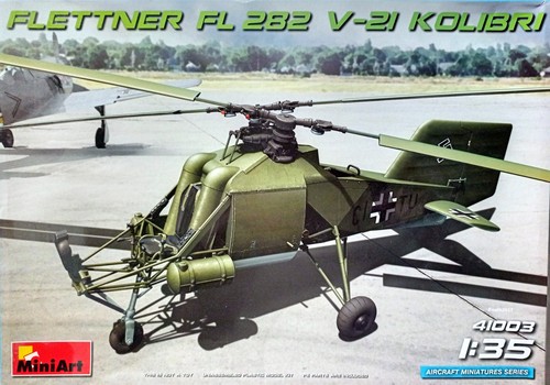 Miniart 41003 flettner 282 - flettner, fl