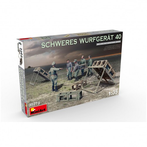 Miniart schweres wurfgerät - miniart,