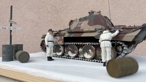 Panther tank winter - tank,
