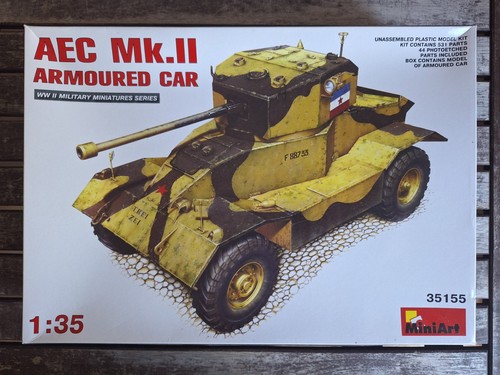 Miniart aec ii armoured - miniart, mk.ii