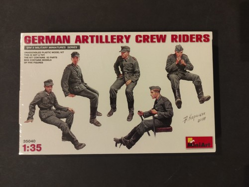 Miniart 35040 german artillery - miniart,