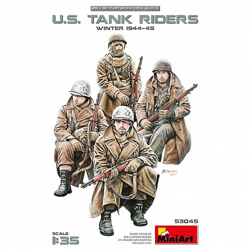 Miniart tank riders - -, u.s.