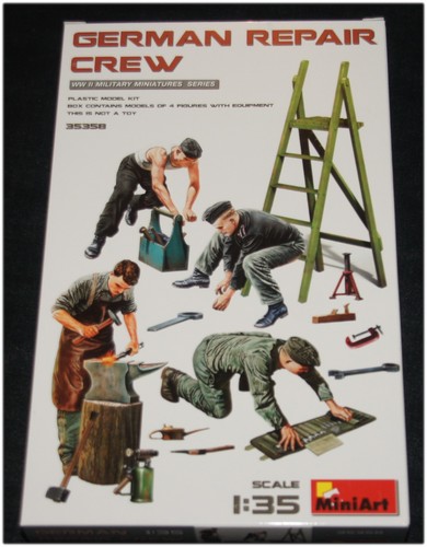 Miniart 35358 german repair - miniart,