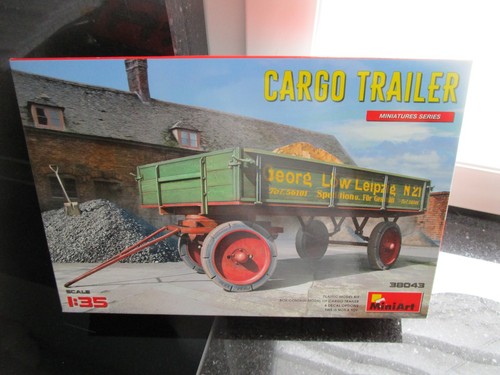 Miniart 38043 cargo trailer - 38043,