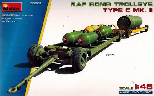 Miniart 50002 raf bomb - 50002,