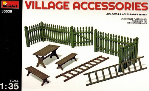 Miniart 35539 village - miniart,