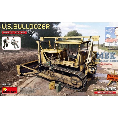 Miniart ma38115 bulldozer - u.s.,