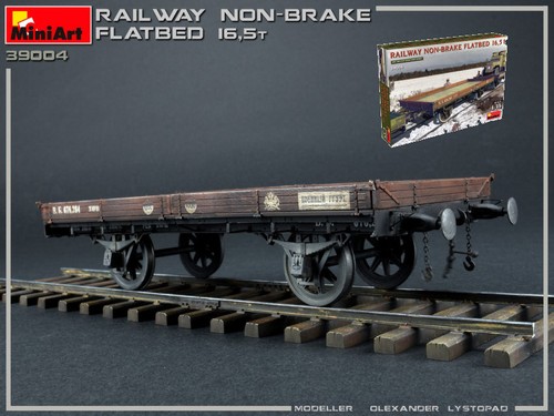 Miniart railway non brake - miniart, non-brake