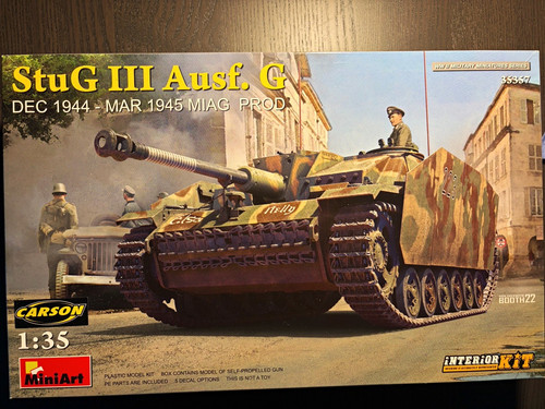 Miniart stug iii - stug, miag