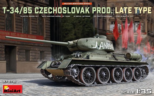 Miniart 37078 85 - 37078, t-34/85