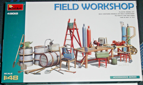 Miniart field workshop - field,