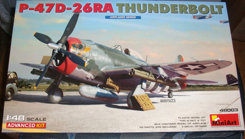 Miniart 47d 26ra - miniart:, p-47d-26ra