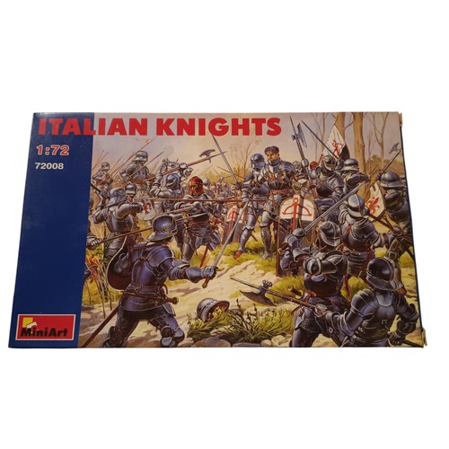 Miniart 72008 italian knights - miniart,