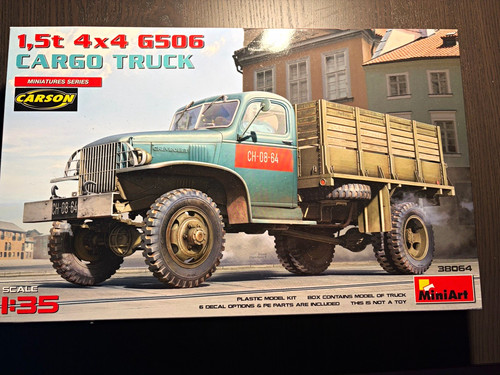 Miniart 4x4 g506 cargo - 1,5t,