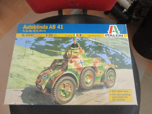 Italeri autoblinda ab 41 - autoblinda,