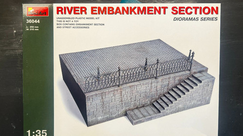 Miniart river embankment - miniart,