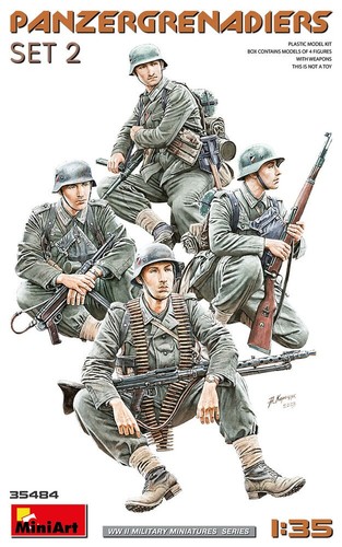 Miniart 35484 panzergrenadiere - 35484,